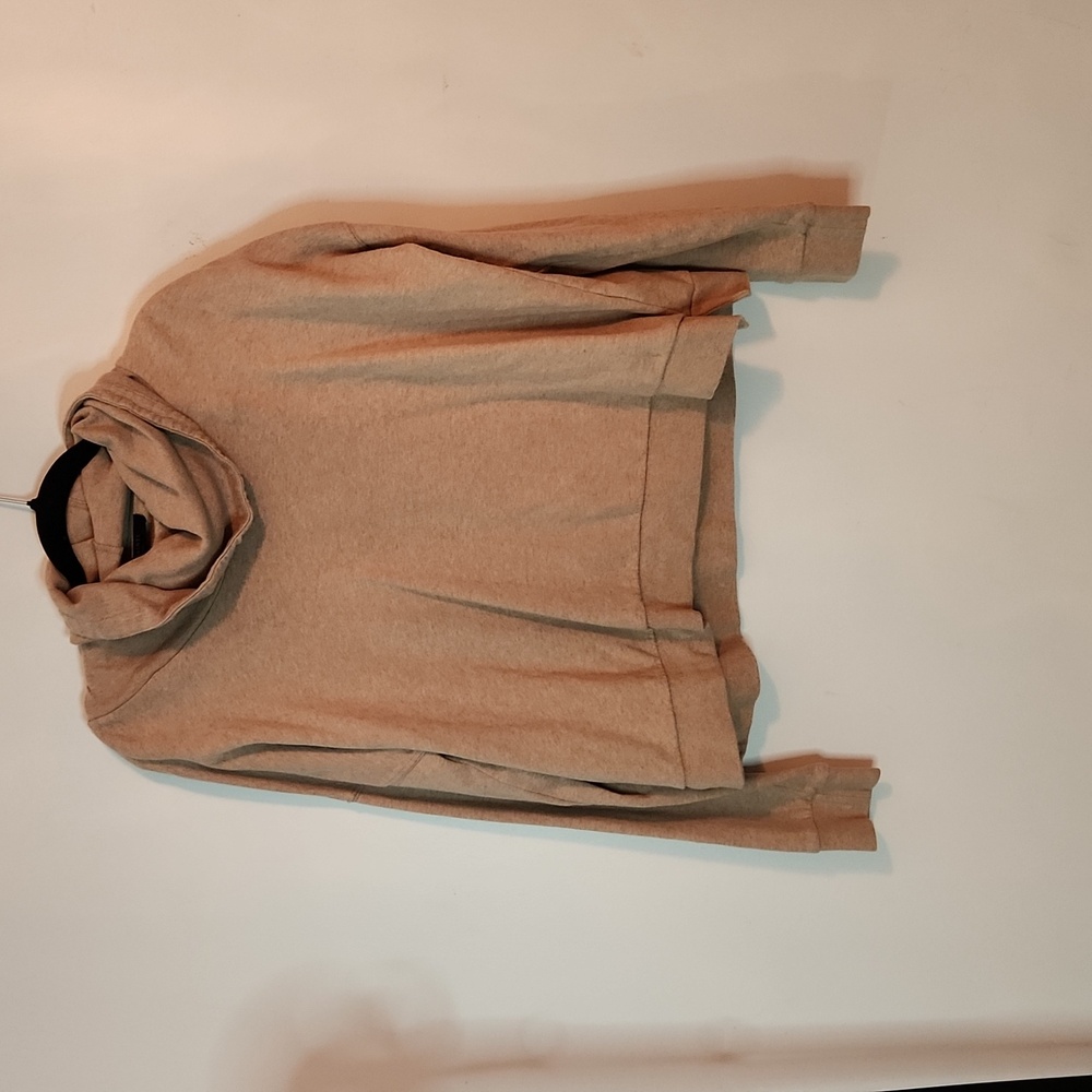 ALL Saints mock neck crop sweatshirt